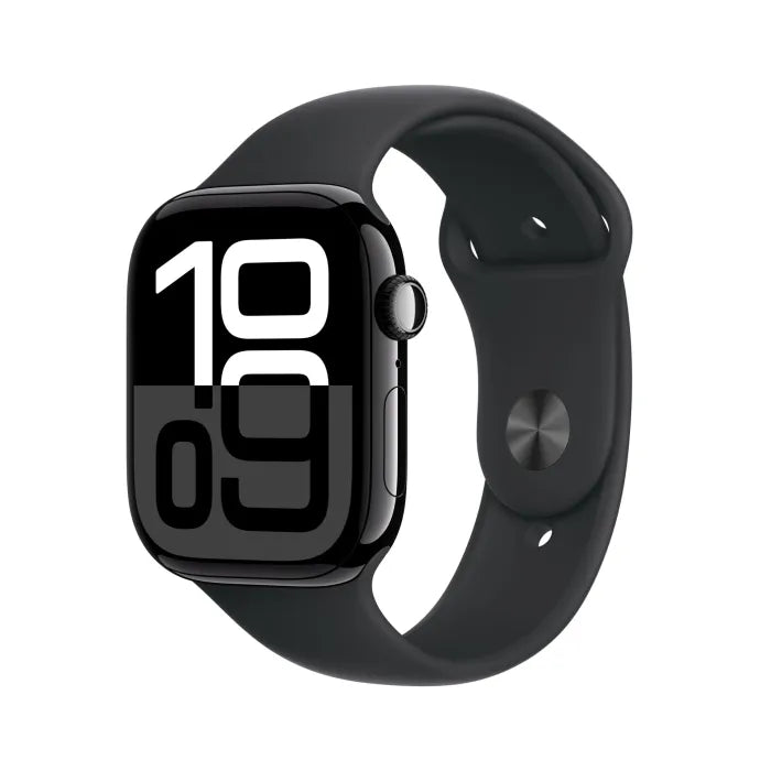 Apple Watch S10 GPS + Cell 46mm Jet Black Al Black SB S/M CEL